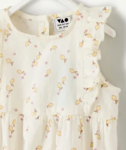 Barboteuse naissance fille imprimé