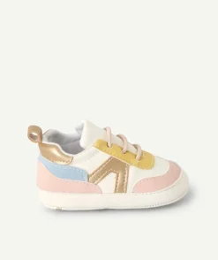 Baskets bébé fille multicolores
