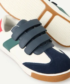 Baskets garçon colorblock à scratch