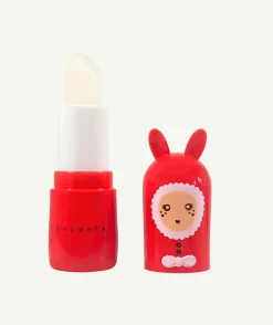 Baume à lèvres couleur rouge