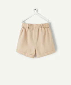 Bermuda bébé garçon beige