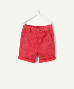 Bermuda bébé garçon rouge