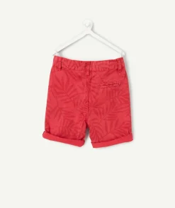 Bermuda bébé garçon rouge