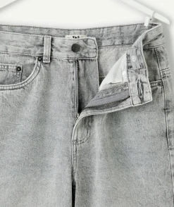Bermuda garçon baggy gris