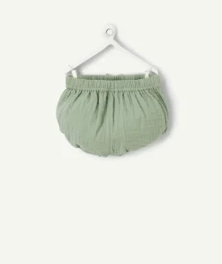 Bloomer naissance garçon vert en coton