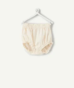 Blouse avec bloomer bébé fille écru