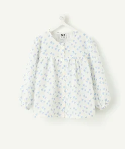 Blouse bébé fille imprimé cœur