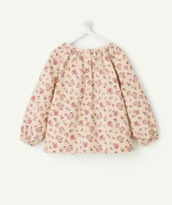 Blouse bébé fille imprimé floral