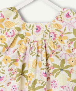 Blouse bébé fille imprimé floral