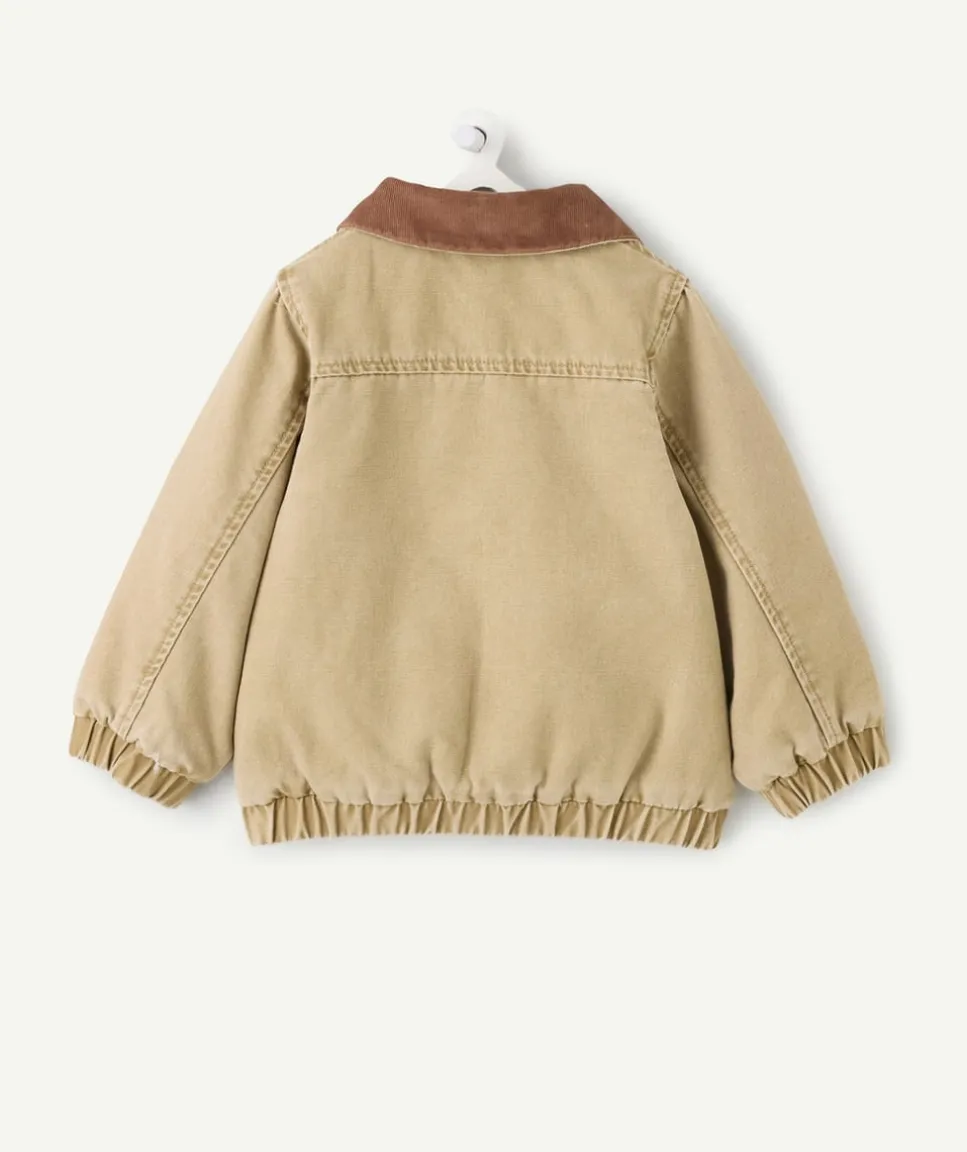 Blouson bébé garçon beige