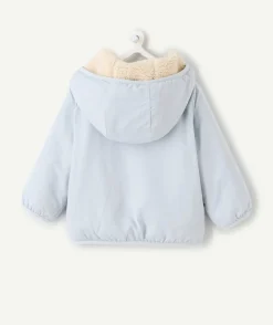 Blouson réversible bébé garçon bleu