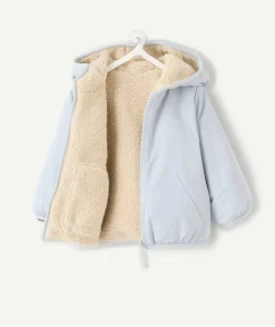 Blouson réversible bébé garçon bleu