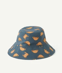 Bob anti-uv bleu thème crabes