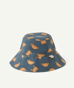 Bob anti-uv bleu thème crabes