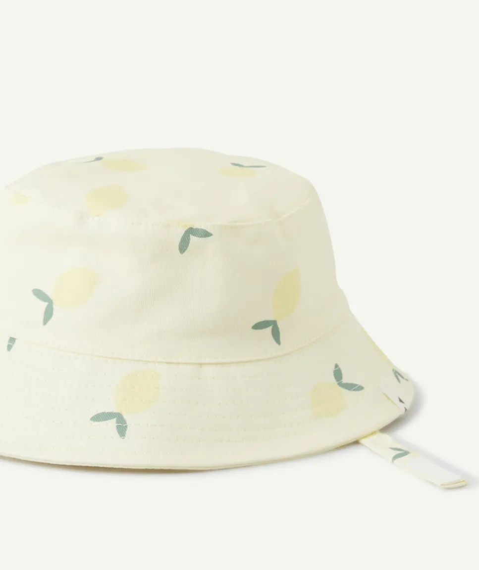 Bob bébé fille imprimé citron en coton