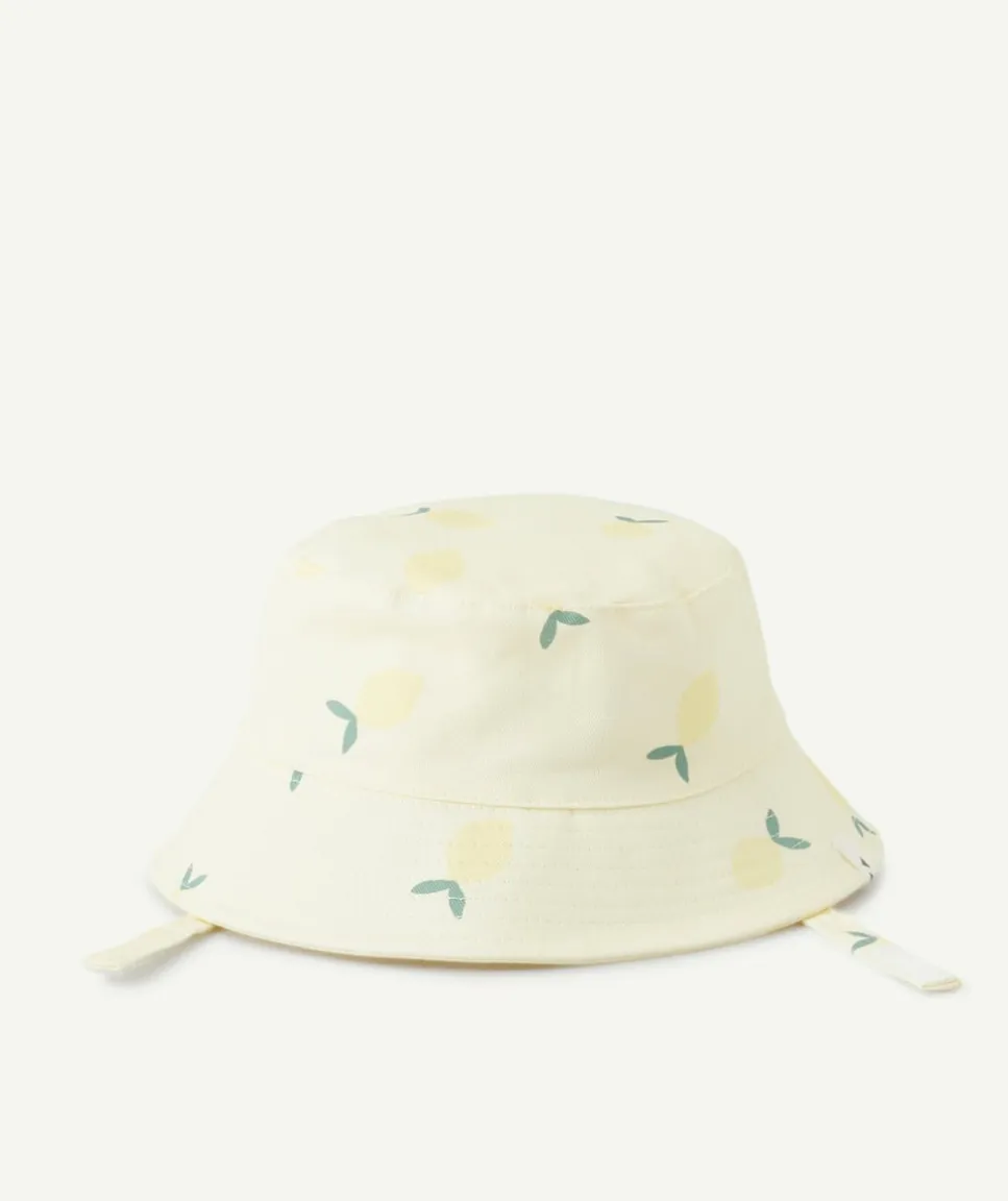 Bob bébé fille imprimé citron en coton