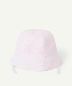Bob bébé fille rayé rose