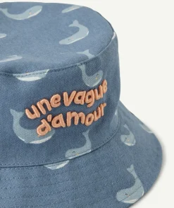Bob bébé garçon imprimé baleines bleu