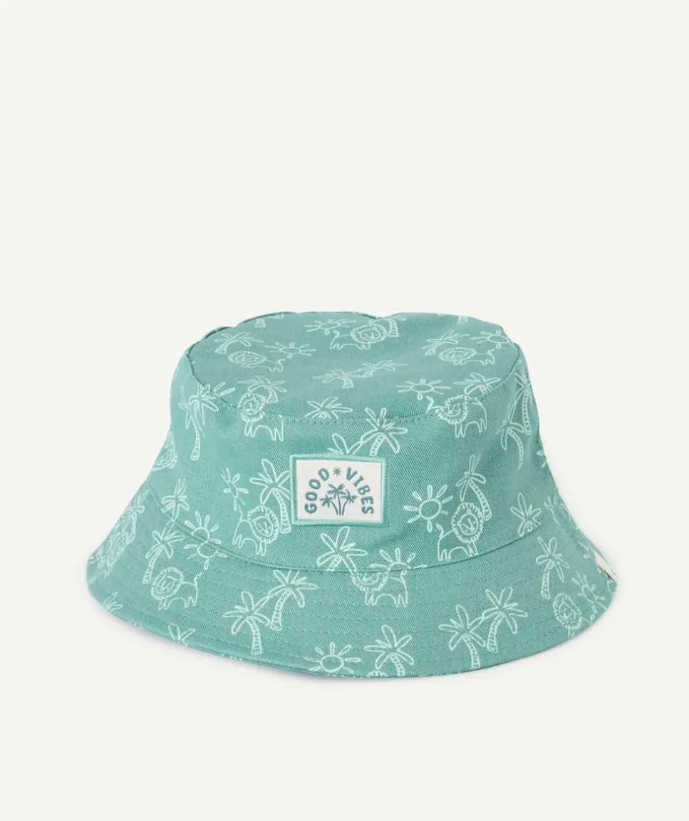 Bob bébé garçon vert imprimé