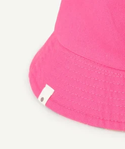 Bob fille en coton imprimé feuille et fleur coloré