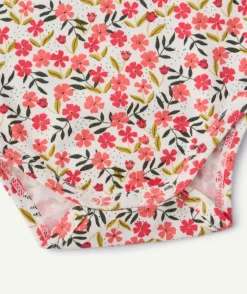 Body manches longues bébé fille imprimé floral