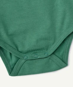 Body manches longues bébé garçon vert
