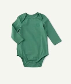 Body manches longues bébé garçon vert
