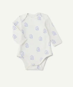 Body manches longues bébé garçon imprimé lait