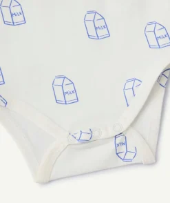 Body manches longues bébé garçon imprimé lait