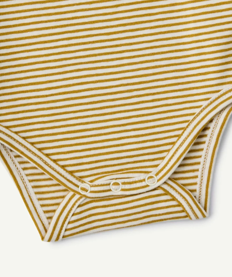 Body manches longues bébé garçon rayé