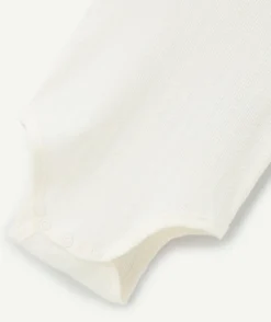 Body t-shirt bébé fille blanc imprimé cœur