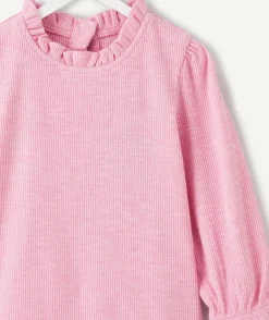 Body t-shirt bébé fille rose