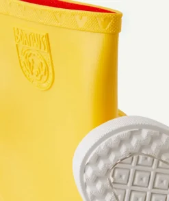 Bottes de pluie jaunes