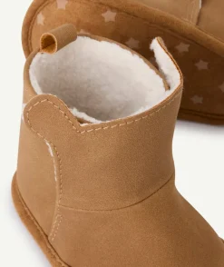 Bottines bébé garçon camel