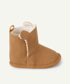 Bottines bébé garçon camel