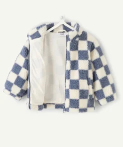 Cardigan bébé garçon zippé effet moumoute