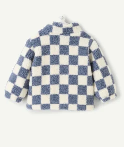 Cardigan bébé garçon zippé effet moumoute