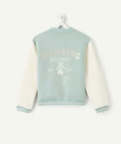 Cardigan fille bicolore