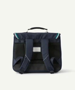 Cartable garçon bleu imprimé football