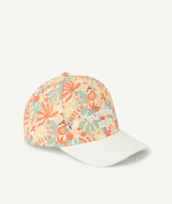 Casquette bébé fille imprimé coloré