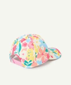 Casquette bébé fille imprimé floral
