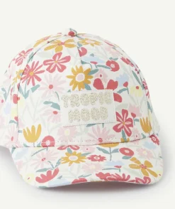 Casquette bébé fille imprimé floral