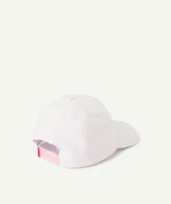 Casquette bébé fille rayée