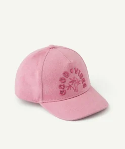 Casquette bébé fille rose