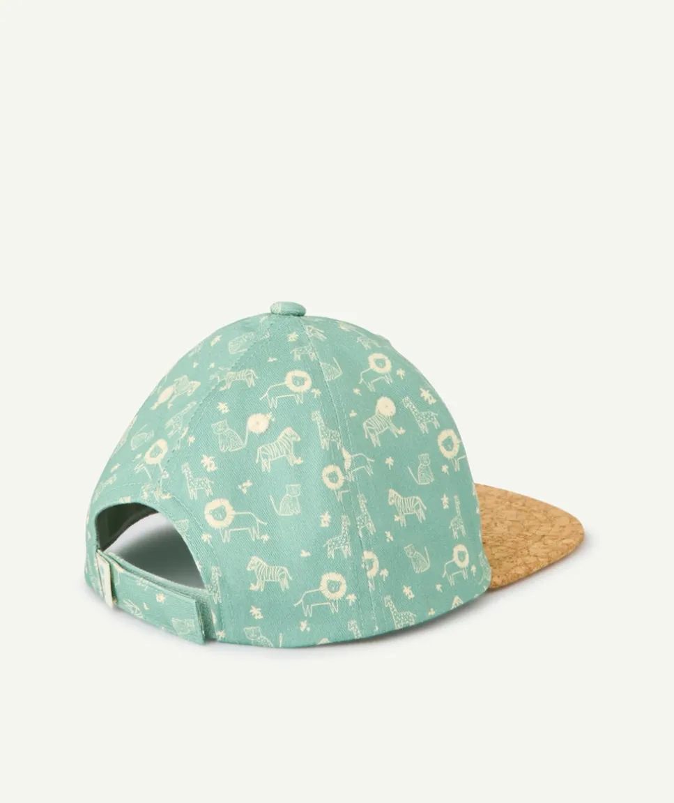 Casquette bébé garçon avec motif et visière en liège