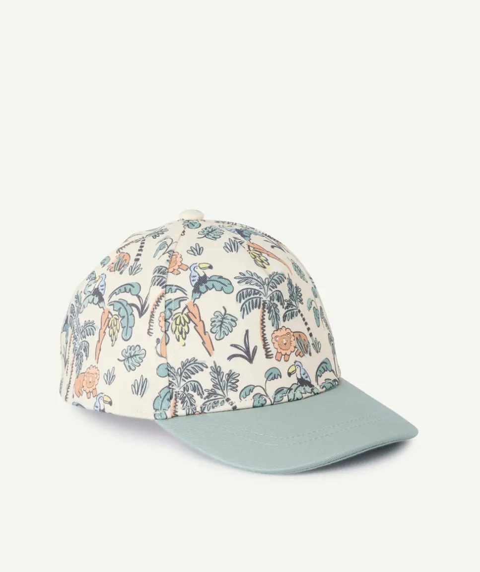 Casquette bébé garçon imprimé jungle