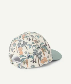 Casquette bébé garçon imprimé jungle