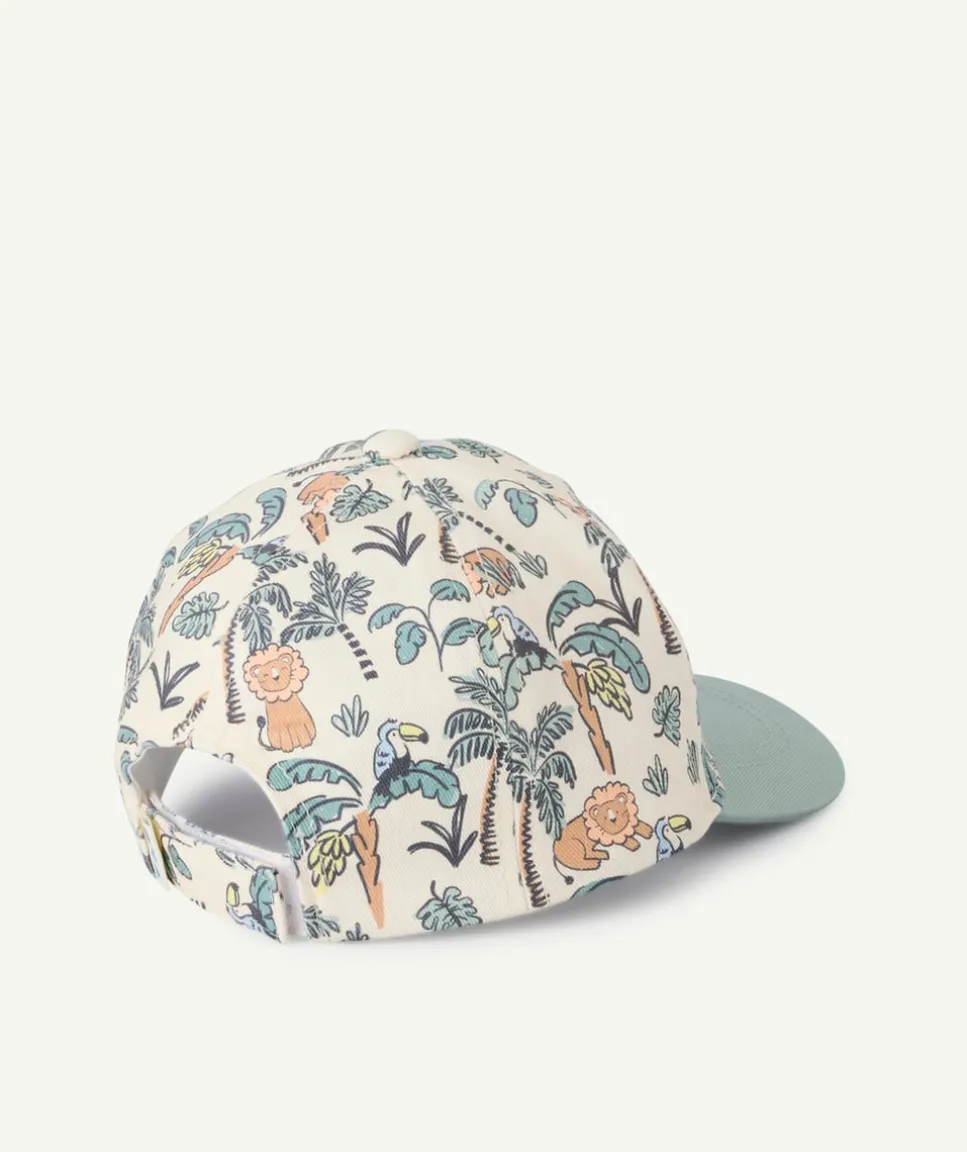Casquette bébé garçon imprimé jungle