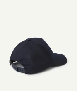 Casquette bleue nuit avec écritures pour garçon