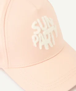 Casquette fille rose